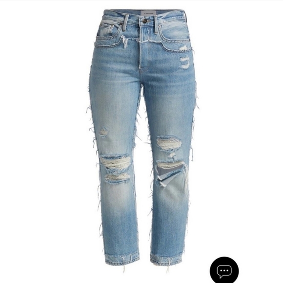 NWT Frame Denim Layered Look Jean Size 31 - Picture 7 of 12